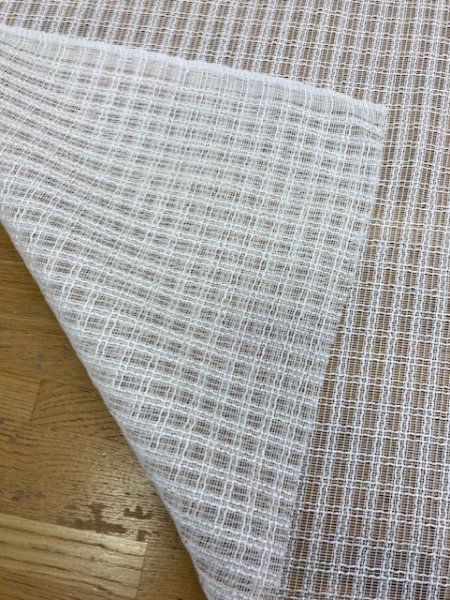 画像7: 生地:防炎コーティングポリレース(白) (7)