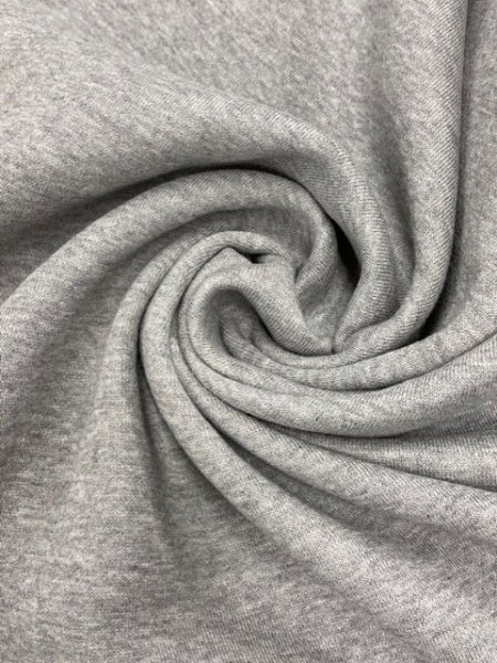 画像7: 生地:霜降り裏起毛裏毛(グレー) (7)