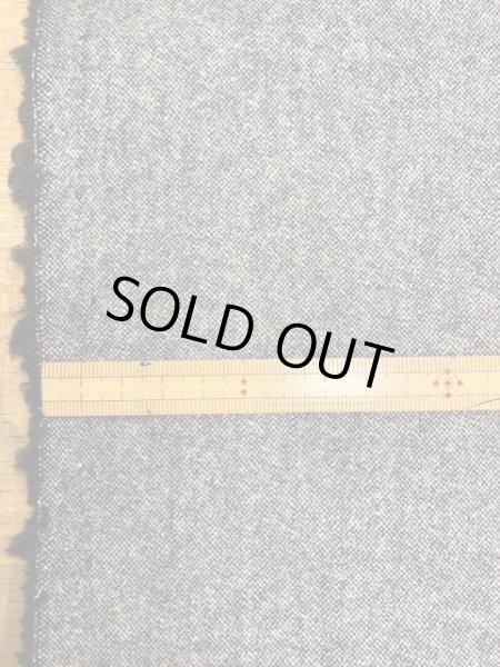 画像2: 生地:ウールポリツイード(黒) (2)