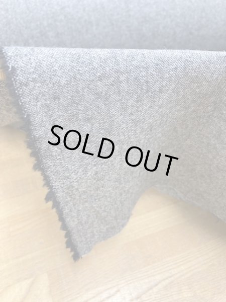 画像5: 生地:ウールポリツイード(黒) (5)