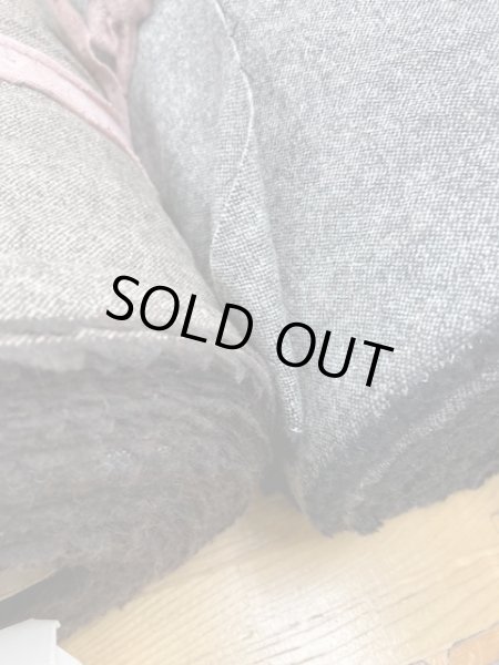 画像8: 生地:ウールポリツイード(黒) (8)