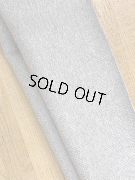 画像3: 生地:綿ポリウレタンテレコリブ(グレー) (3)