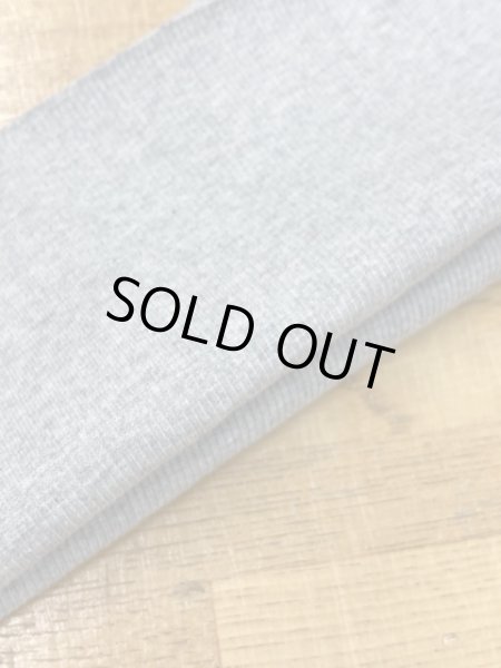 画像6: 生地:綿ポリウレタンテレコリブ(グレー) (6)