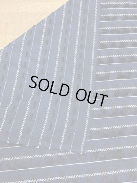 画像3: 生地：フリンジ付きポリエステル（紺） (3)