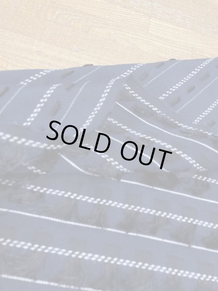 画像4: 生地：フリンジ付きポリエステル（紺） (4)