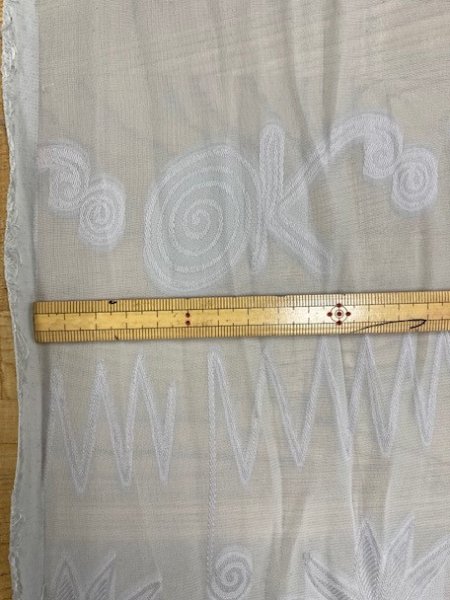 画像2: 生地：カットボイルシフォン（薄うぐいす色） (2)