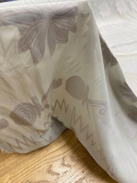 画像9: 生地：カットボイルシフォン（薄うぐいす色） (9)