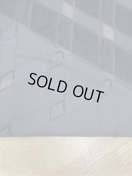 画像3: 生地:ひし柄カットボイルポリエステル(紺) (3)