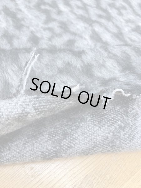 画像5: 生地:ヒョウ柄フェイクファー(グレー/黒) (5)