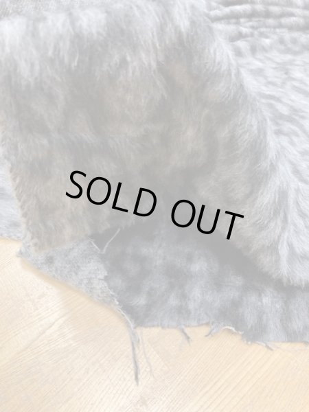 画像6: 生地:ヒョウ柄フェイクファー(グレー/黒) (6)