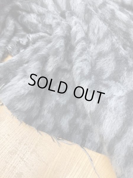 画像7: 生地:ヒョウ柄フェイクファー(グレー/黒) (7)