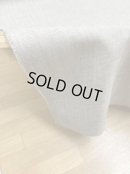 画像4: 生地：ヘリンボーン柄ポリエステル（ベージュ） (4)