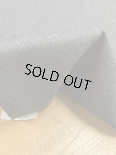 画像5: 生地:ヘリンボーン柄ポリエステル(グレー) (5)