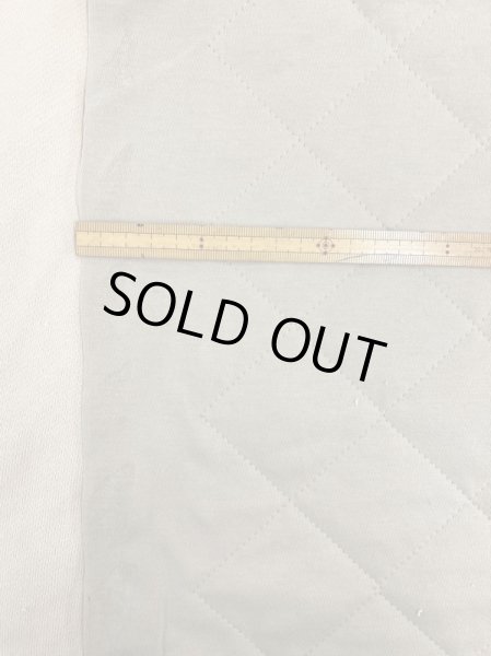 画像3: 生地:裏毛天竺張り合わせキルティングニット(ベージュ) (3)