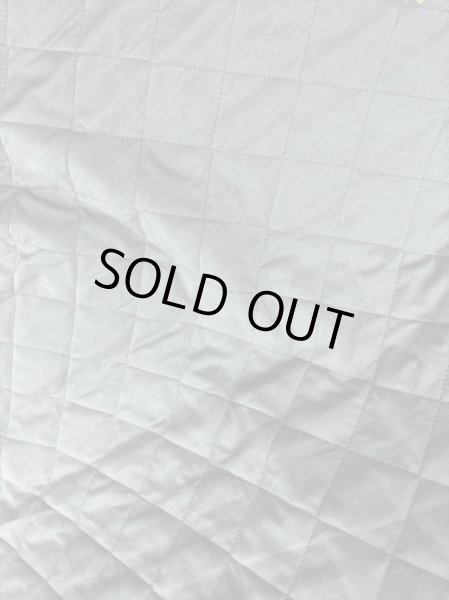 画像6: 生地:裏毛天竺張り合わせキルティングニット(カーキ) (6)