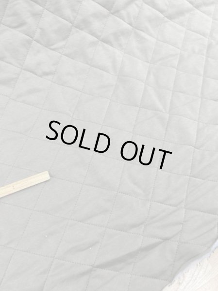 画像5: 生地:裏毛天竺張り合わせキルティングニット(カーキ) (5)