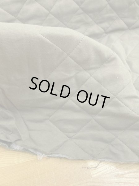 画像4: 生地:裏毛天竺張り合わせキルティングニット(カーキ) (4)