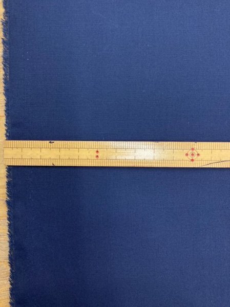 画像2: 生地:ポリエステル綿(紺) (2)