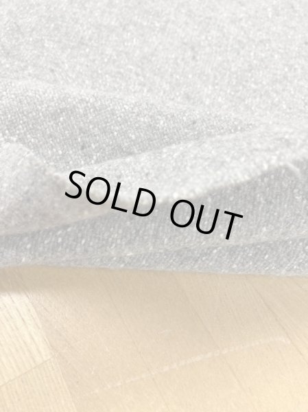 画像4: 生地:ウールツイードストレッチ(グレー) (4)