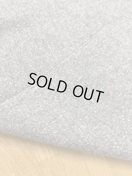 画像3: 生地:ウールツイードストレッチ(グレー) (3)