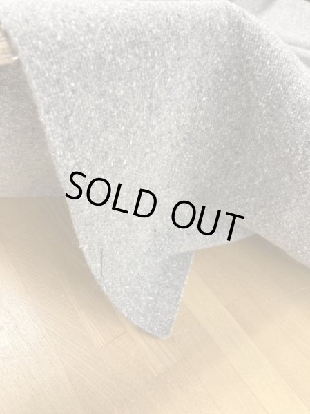 画像6: 生地:ウールツイードストレッチ(グレー) (6)