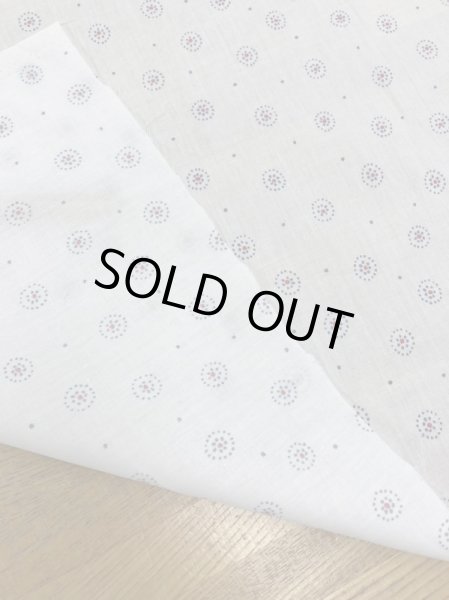 画像3: 生地:コットンプリント(白地・グレー) (3)