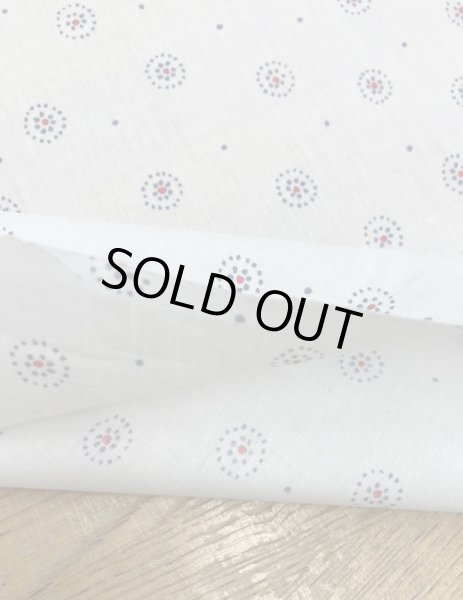 画像4: 生地:コットンプリント(白地・グレー) (4)