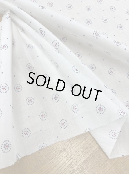 画像5: 生地:コットンプリント(白地・グレー) (5)