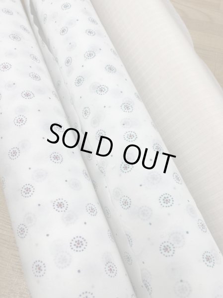 画像7: 生地:コットンプリント(白地・グレー) (7)