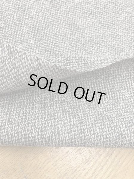 画像4: 生地:ネップウールツイード(白黒) (4)