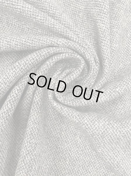 画像7: 生地:ネップウールツイード(白黒) (7)