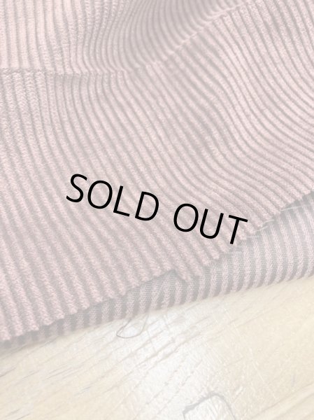 画像4: 生地: ポリエステルコーデュロイ畝 (赤茶) (4)