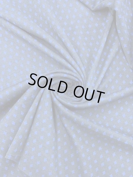 画像6: 生地:小柄綿ニット(紺/ブルー) (6)