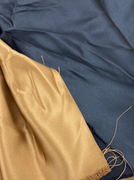 画像7: 生地:ポリサテン厚地(ベージュ茶) (7)