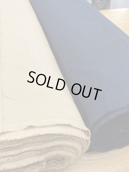 画像8: 生地:無地厚手ポリエステルツイル(紺) (8)