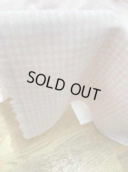 画像5: 生地：シルバーラメ入りチェック柄ウール（ピンク） (5)