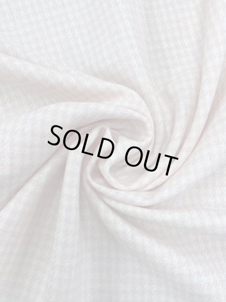 画像7: 生地：シルバーラメ入りチェック柄ウール（ピンク） (7)