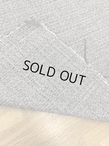 画像3: 生地:ファンシーヤーンツイードポリエステル(黒) (3)