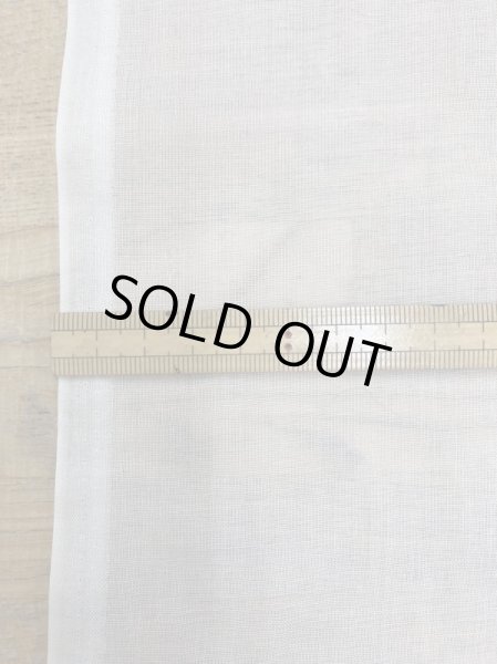 画像2: 生地:ポリエステルソフトオーガンジー(クリーム) (2)