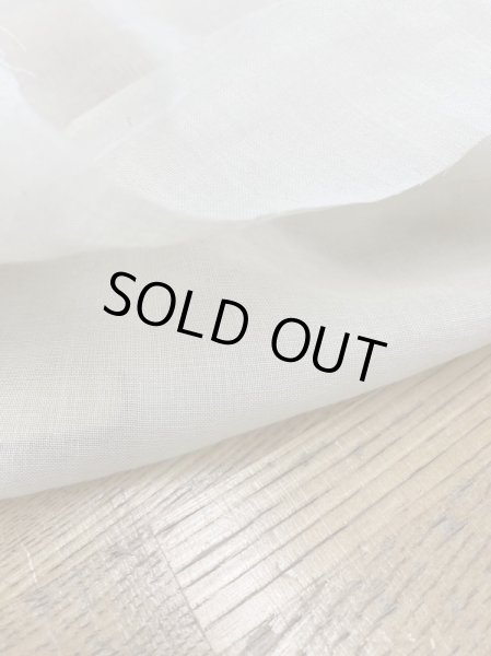 画像3: 生地:ポリエステルソフトオーガンジー(クリーム) (3)