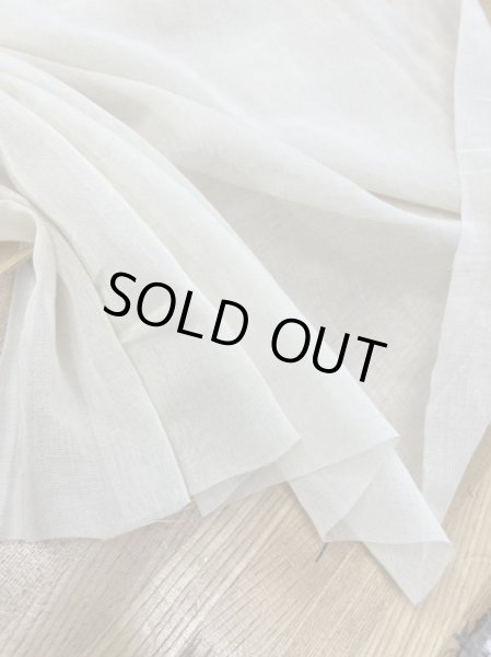 画像5: 生地:ポリエステルソフトオーガンジー(クリーム) (5)