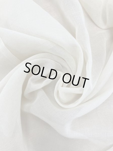 画像6: 生地:ポリエステルソフトオーガンジー(クリーム) (6)