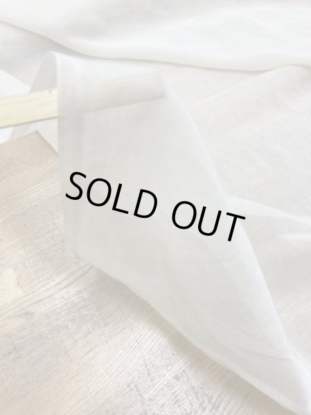 画像7: 生地:ポリエステルソフトオーガンジー(クリーム) (7)