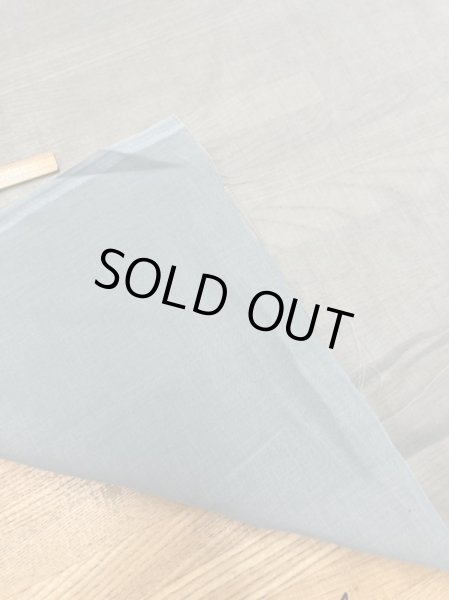 画像3: 生地:ポリエステルソフトオーガンジー(サックス) (3)