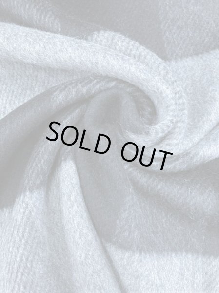 画像6: 生地:ビッグチェック柄ウールシャギー(グレー/黒) (6)