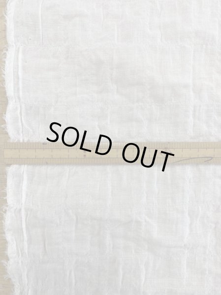 画像2: 生地：綿レーヨンローンリップル加工（オフ白） (2)