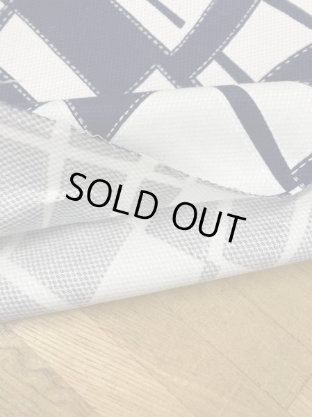 画像6: 生地:綿100%幾何学模様(紺) (6)