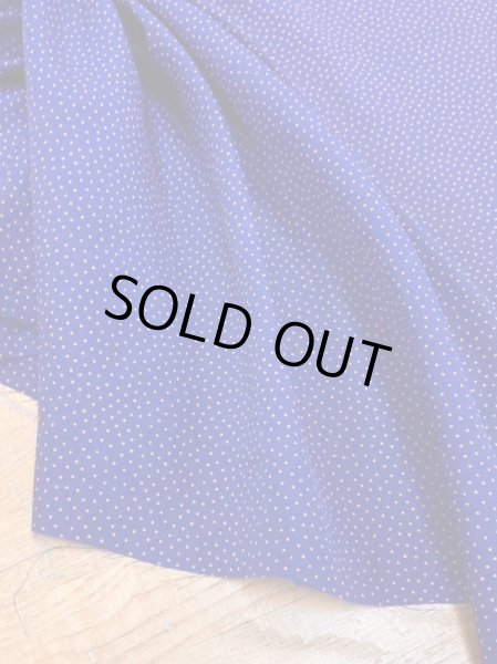 画像5: 生地:ポリ100%ミニドット柄プリント(紫紺/ピンク) (5)