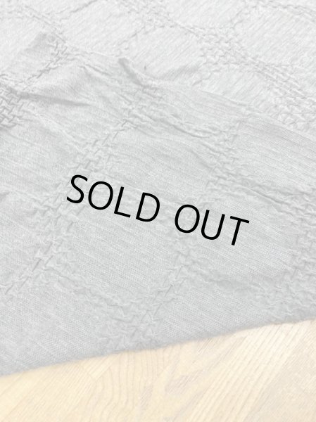 画像3: 生地:綿水玉ジャガードニット(グレー) (3)