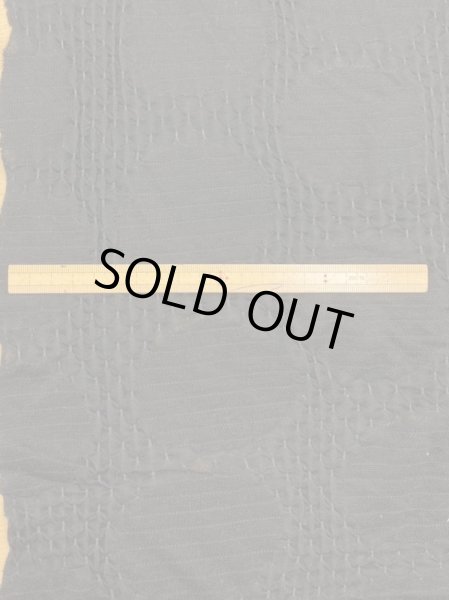 画像2: 生地:綿水玉ジャガードニット(黒) (2)